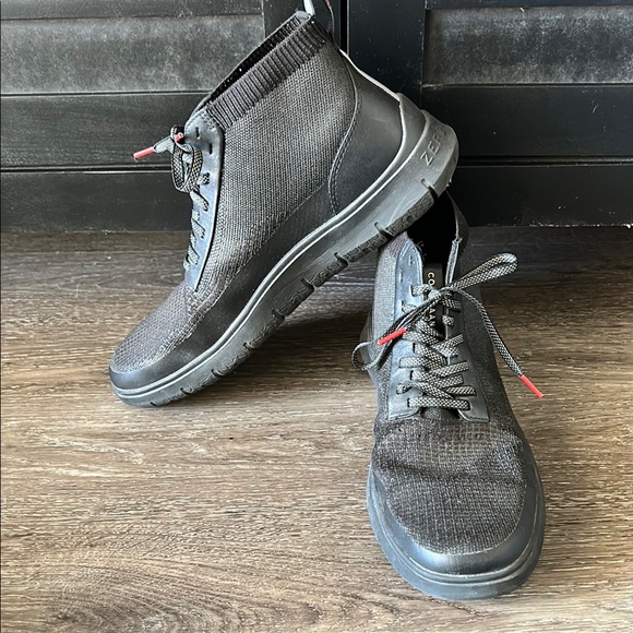 Cole Haan Generation Zerogrand Stitchlite High-Top Water Resistant Sneaker - Picture 2 of 6